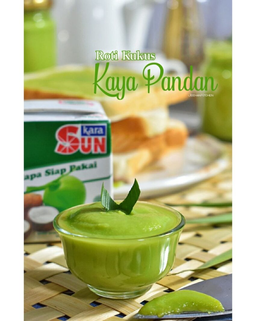 Resep Kaya Pandan Selai Srikaya Pandan Dari Jeehan Kitchen