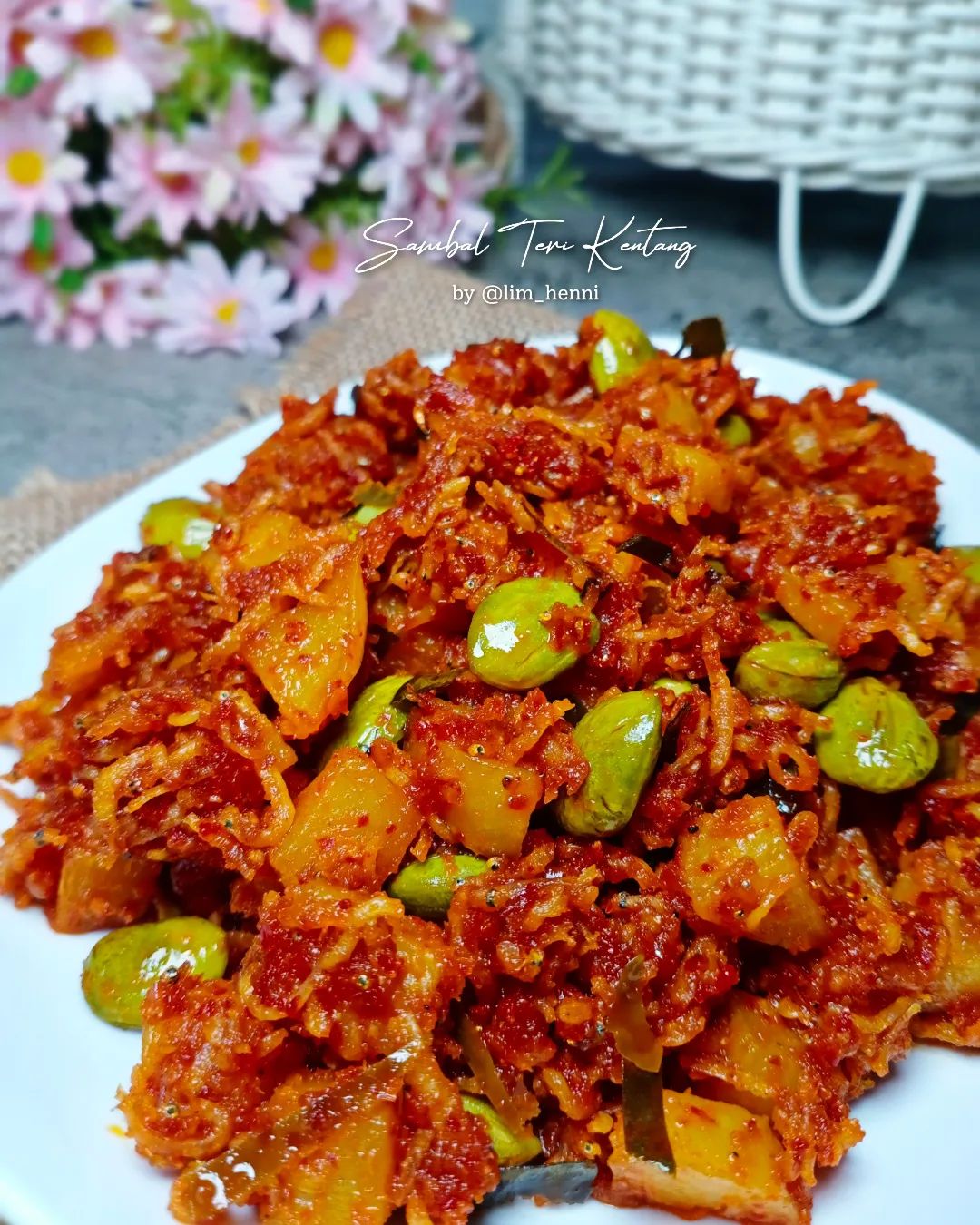 Resep Sambal Teri Kentang Petai Dari Lim Henni