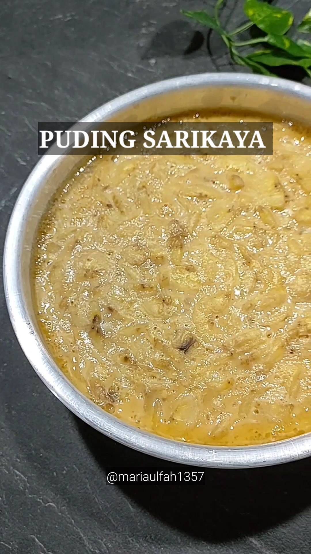 Resep Puding Sarikaya Dari Mariaulfah