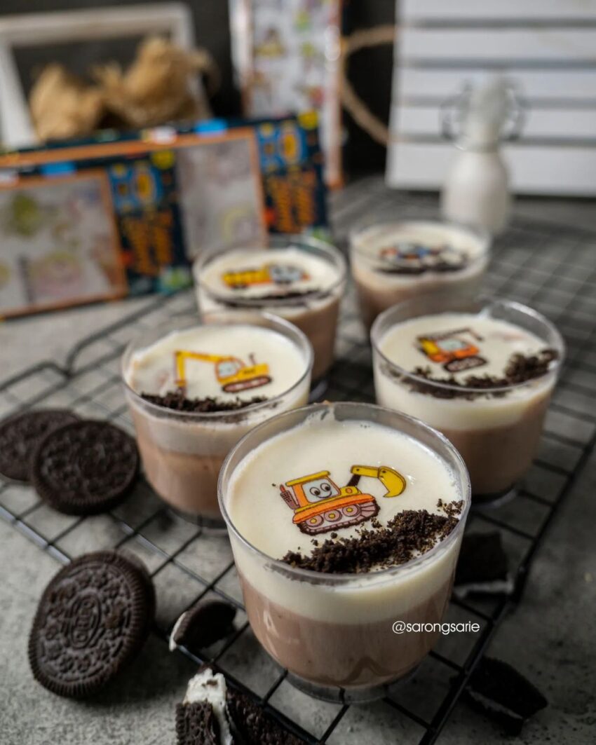 Resep Milo Oreo Pudding Dari Sarongsarie