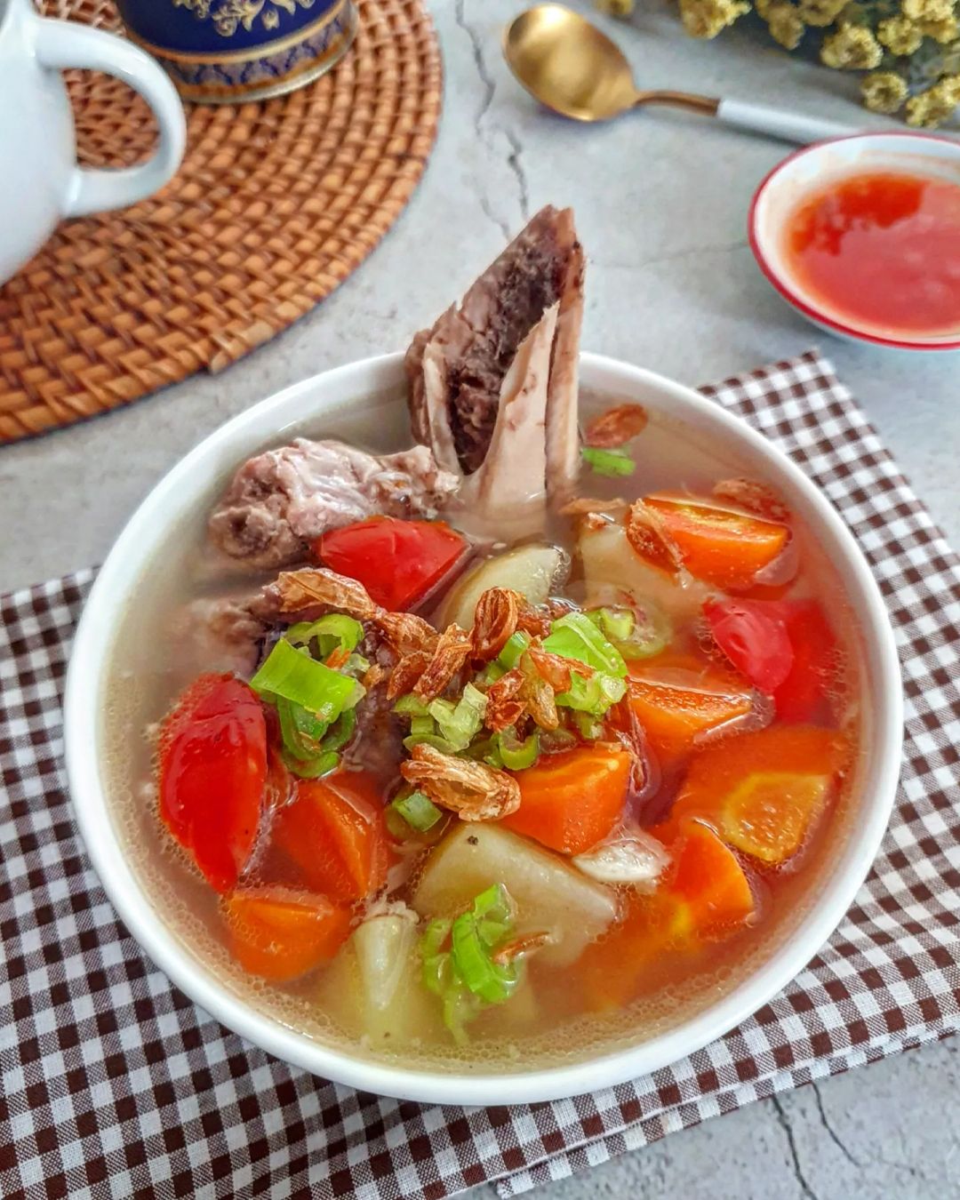 Resep Sup Tulang Dari Yscooking