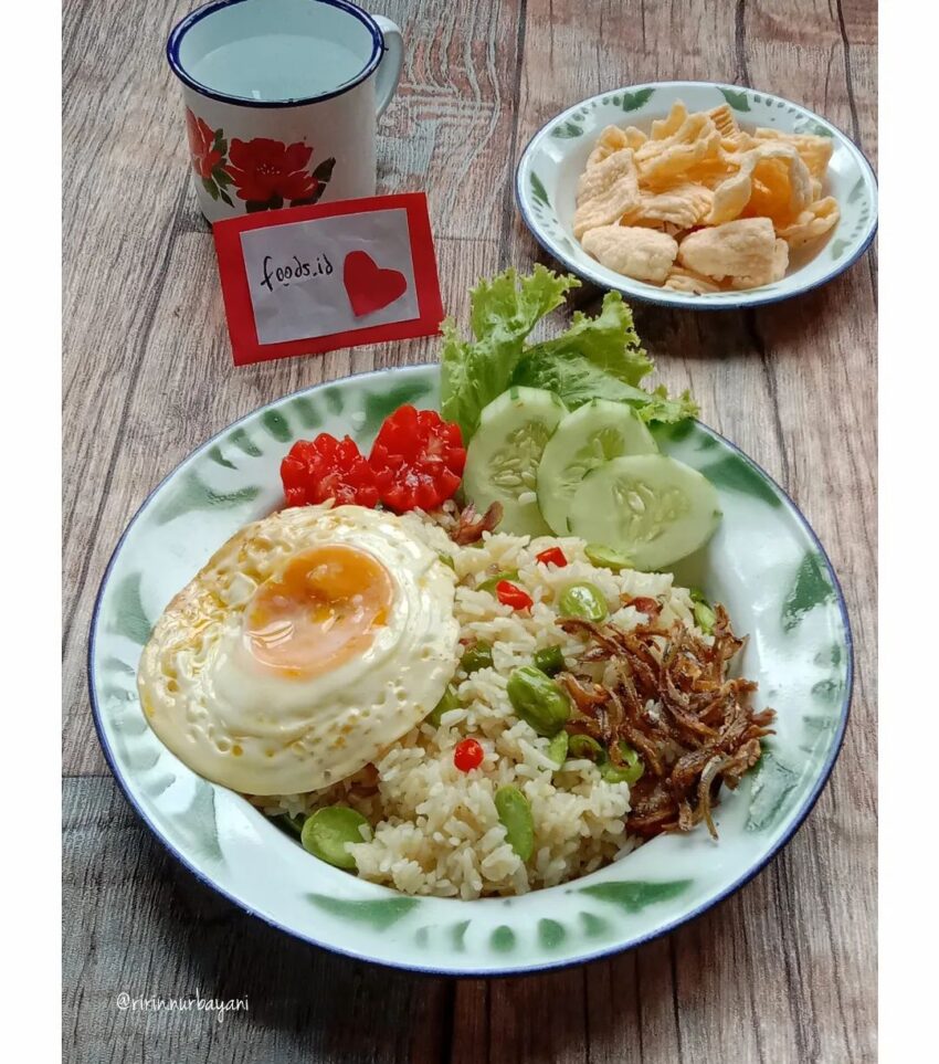 Resep Nasi Goreng Pete Bumbu Iris Dari Ririn Nurbayani