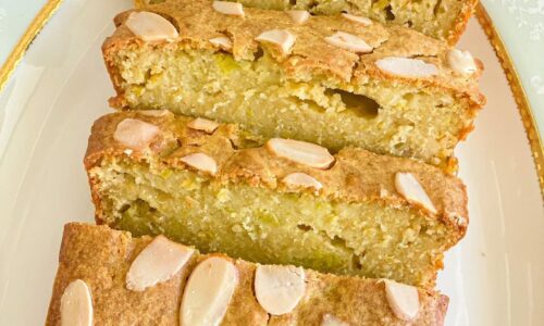 Avocado Almond Loaf Bread