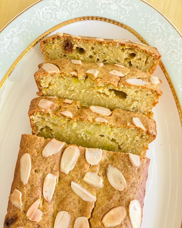 Avocado Almond Loaf Bread