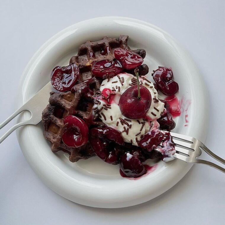 Blackforest Waffles