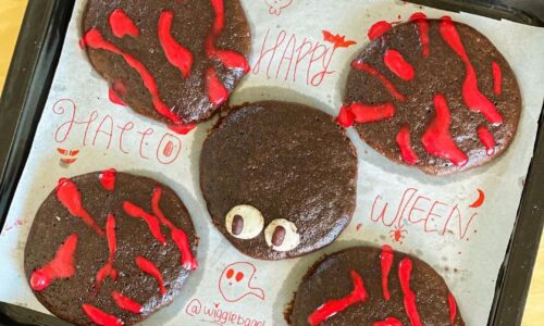 Bloody & Eyeball Brookies - Cake & Bread Recipes dari Beans