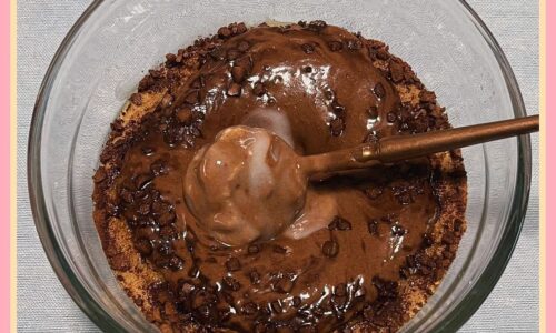 Boston Creme Donut Baked Oats