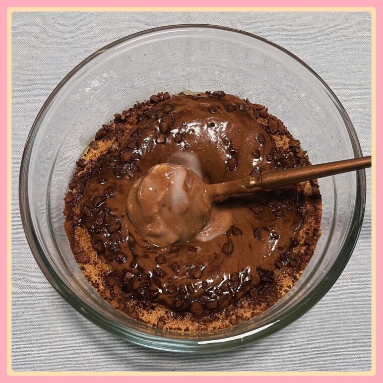 Boston Creme Donut Baked Oats