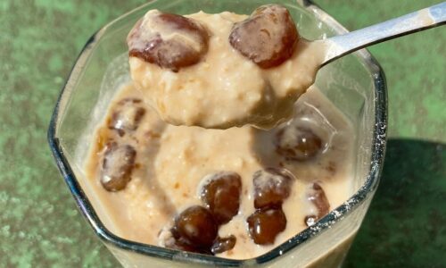 Brown Sugar Boba Milk Tea Overnight Oats