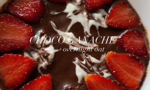 Choco Ganache Overnight Oats