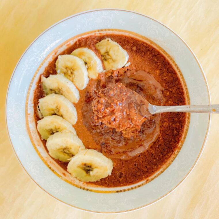 Chocolate Banana Oatmeal