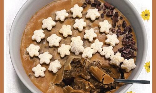 Earl Grey  Appels & Pear Overnight Oats W/ Biscoff Shell - Snacks, Appetizers & Desserts dari Pear