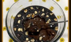 Ferrero Rocher Baked Oats