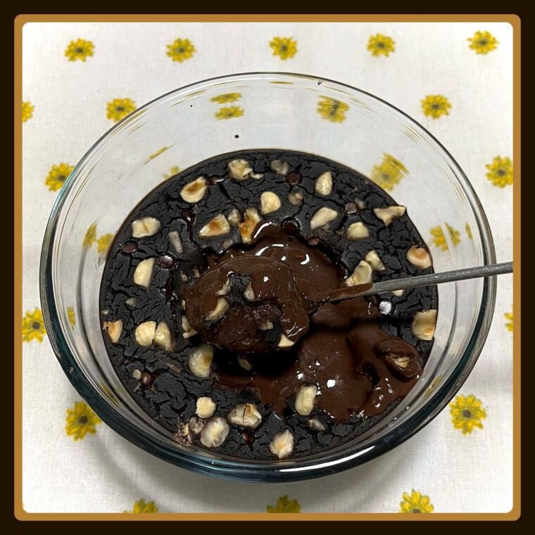 Ferrero Rocher Baked Oats