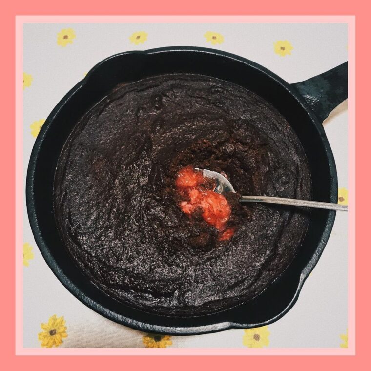 Jammy Chocolate Cake