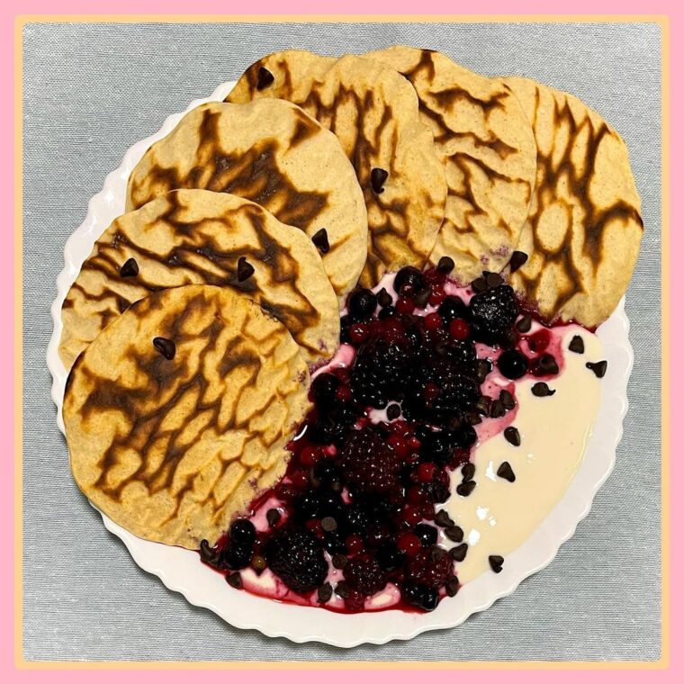 Lemon Berries Pancakes