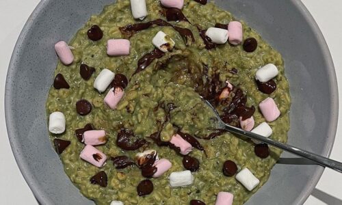 Matcha Choc & Marshmallow Oatmeal
