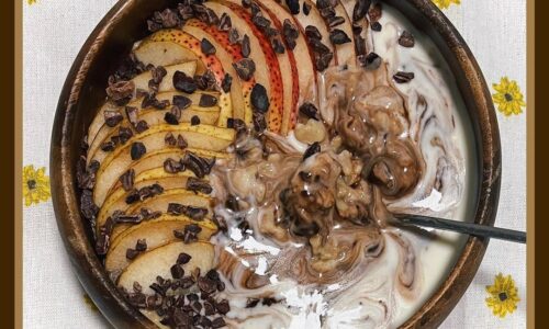 ‘Nutella’ Pear Oatmeal - Snacks, Appetizers & Desserts dari Pear