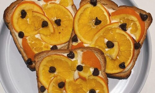 Orange & Chocholate Yogurt Custard Toast - Cake & Bread Recipes dari Yogurt