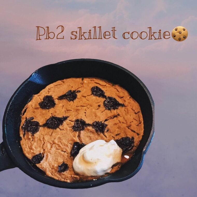 Peanut Butter Skillet Soft Cookie