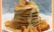 Pear Custard Pancakes