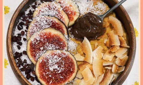 Pumpkin & Carrot Oatmeal With Coconut & Hazelnut Spread - Snacks, Appetizers & Desserts dari Carrot