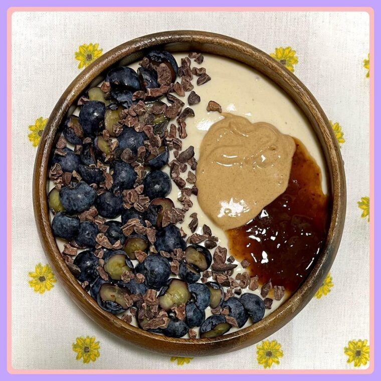 Tofu Pancake Batter Breakfast Bowl