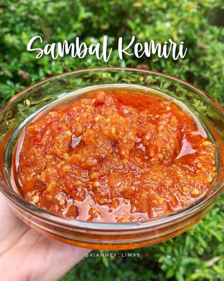 Sambal Kemiri (Candlenuts Sambal)
