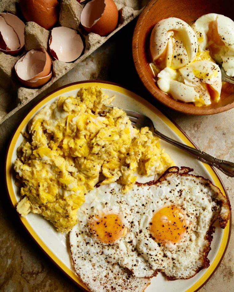 3 Ways Eggs