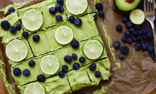 Avocado Key Lime Pie Square - Cake & Bread Recipes dari Beans