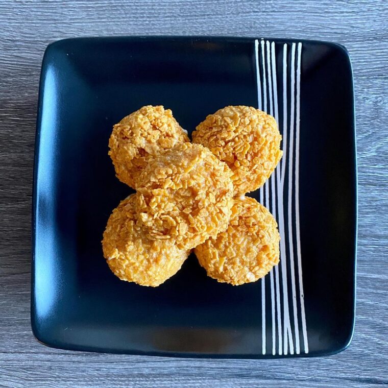 Baked Fried Babybel Cheeses