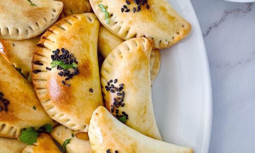 Baked Sambousek (Mini Meat Pies)