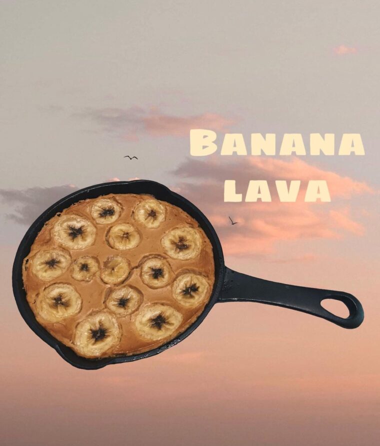 Banana Choc Lava Cake