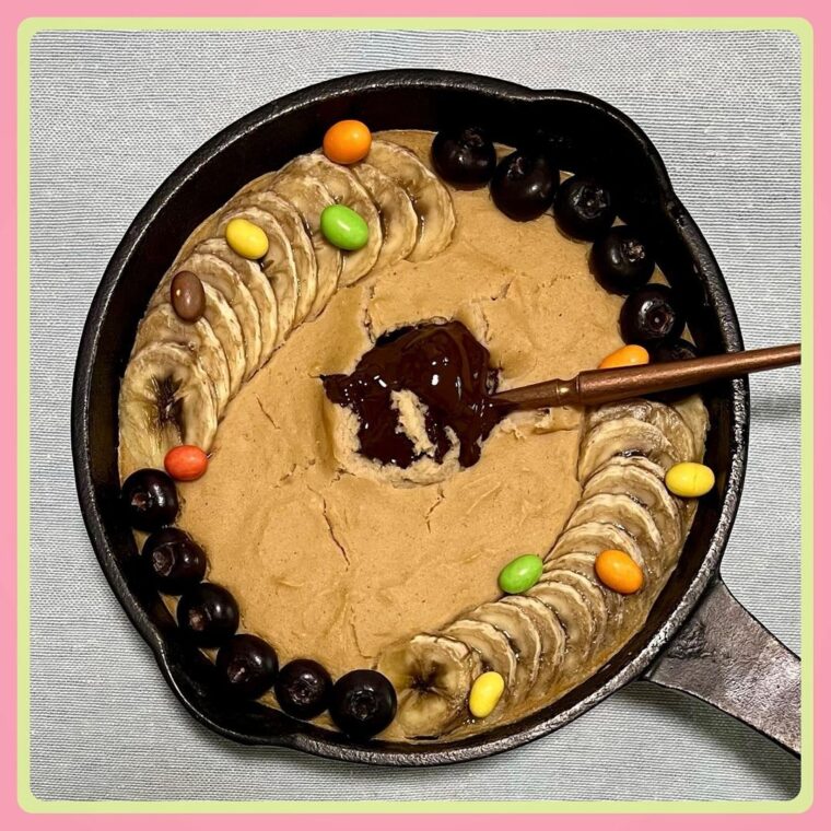 Banana Choc Molten Cake