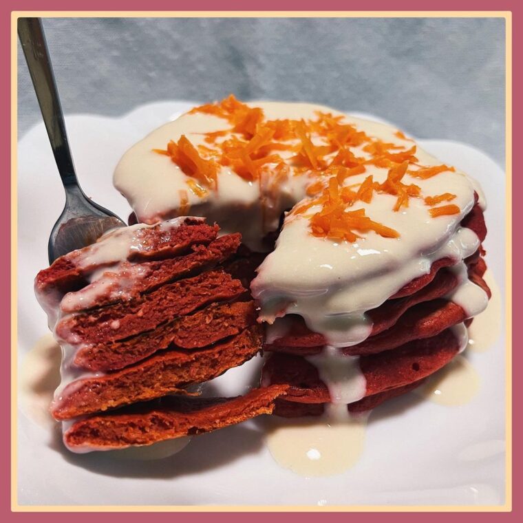 Beetroot Carrot Pancake