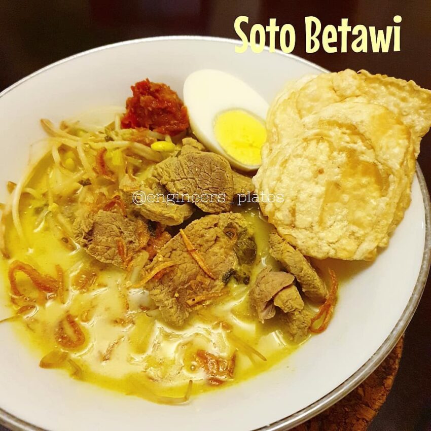 Betawi Yellow Soup from @engineers_plates - ResepMamiku.com