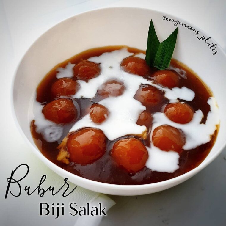 Bubur Biji Salak (Sweet Potatoes Balls Porridge)