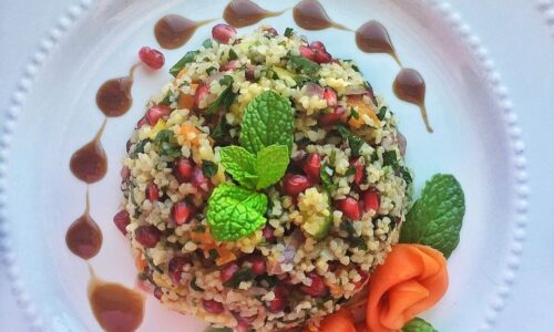 Burgul Dried Apricot Salad - Food Recipes dari Bulgur