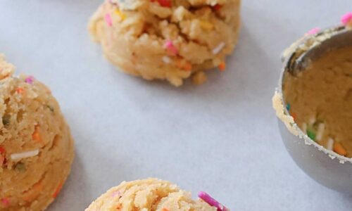 Cake Batter Collagen Energy Bites