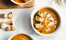 Carrot And Ginger Soup With Coconut Milk