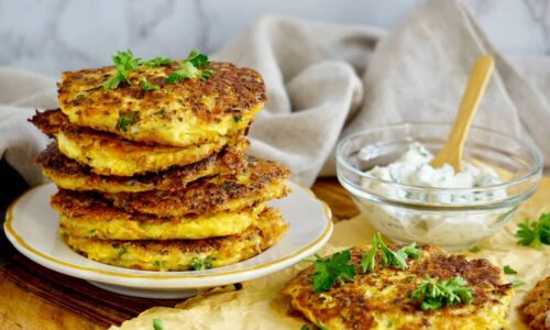 Cauliflower Fritters