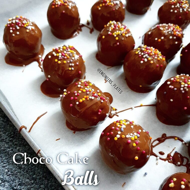 Choco Cake Balls