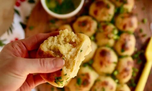 Christmas Bread Tree With Garlic Herb Butter