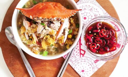 Crab Pao Fan (Teochew Submerged Rice With Crab)