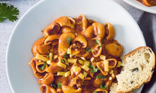 Creamy Pasta And Ground Beef