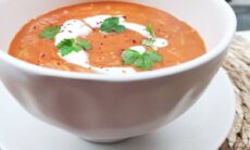 Creamy Roasted Red Pepper Soup