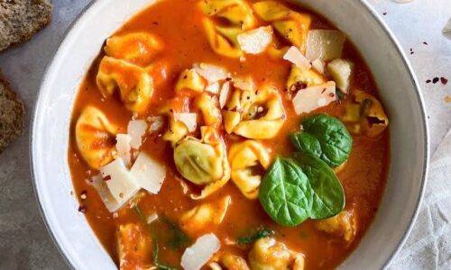 Creamy Tortellini Soup