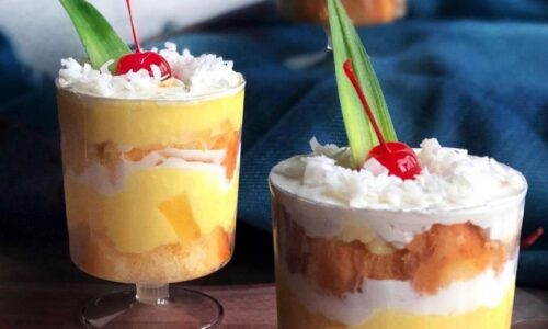Fast “N” Easy Pina Colada Triffle - Cakes & Breads Recipes dari Pineapple