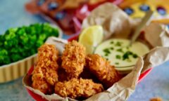 Fish Sticks With Broccoli Rice