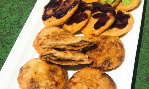 Fried Mochi / Glutinuous Rice Cake